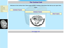 Tablet Screenshot of corticalcafe.com